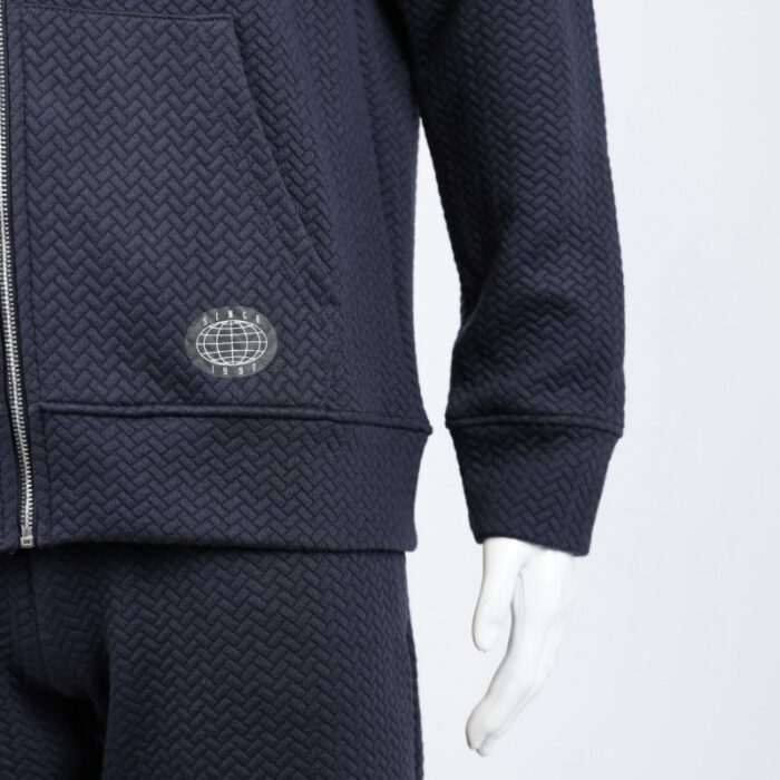 ⁦طقم تريننج جاكيت + بنطلون قماش مجكر خريفي ربيعي⁩ - الصورة ⁦6⁩