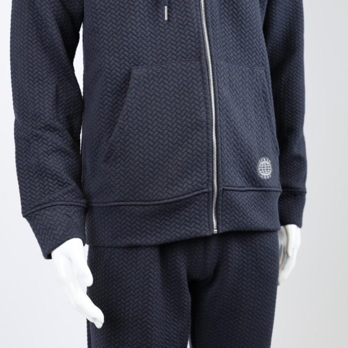 ⁦طقم تريننج جاكيت + بنطلون قماش مجكر خريفي ربيعي⁩ - الصورة ⁦7⁩