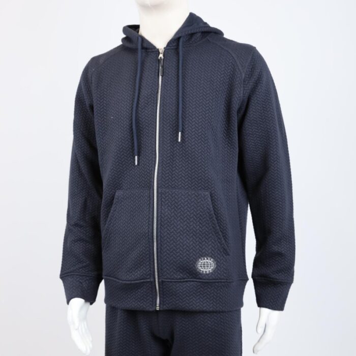 ⁦طقم تريننج جاكيت + بنطلون قماش مجكر خريفي ربيعي⁩ - الصورة ⁦9⁩