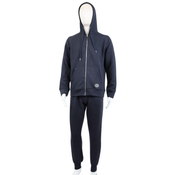 ⁦طقم تريننج جاكيت + بنطلون قماش مجكر خريفي ربيعي⁩ - الصورة ⁦10⁩