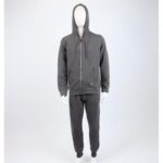 ⁦طقم تريننج جاكيت + بنطلون قماش مجكر خريفي ربيعي⁩ - الصورة ⁦4⁩