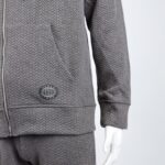 ⁦طقم تريننج جاكيت + بنطلون قماش مجكر خريفي ربيعي⁩ - الصورة ⁦6⁩