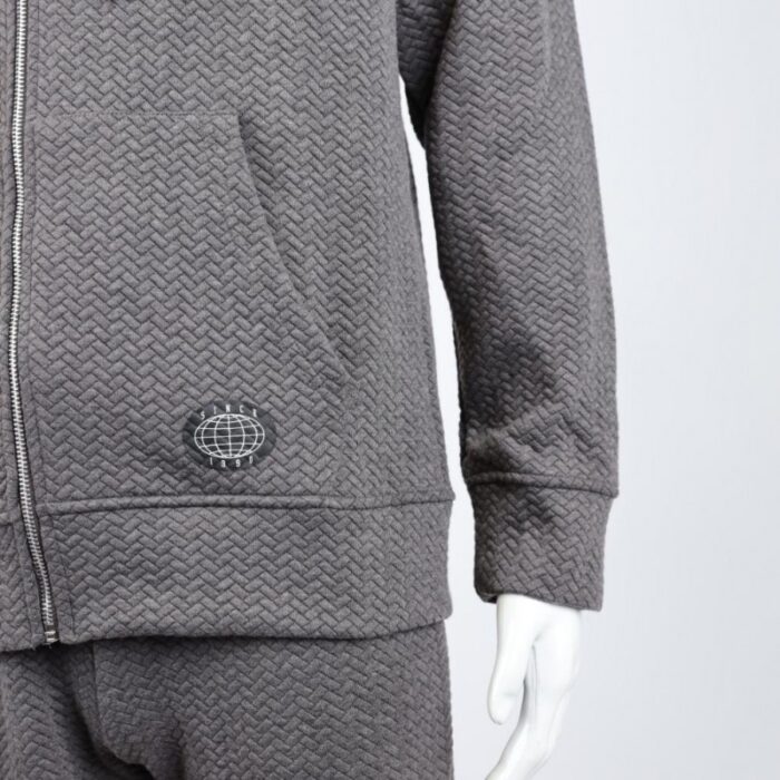 ⁦طقم تريننج جاكيت + بنطلون قماش مجكر خريفي ربيعي⁩ - الصورة ⁦6⁩