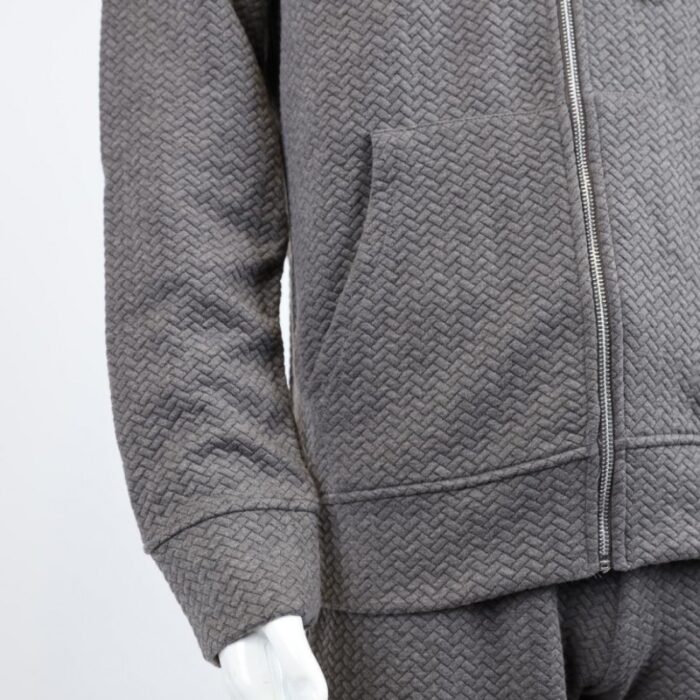 ⁦طقم تريننج جاكيت + بنطلون قماش مجكر خريفي ربيعي⁩ - الصورة ⁦7⁩