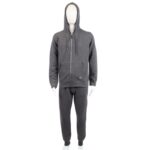 ⁦طقم تريننج جاكيت + بنطلون قماش مجكر خريفي ربيعي⁩ - الصورة ⁦11⁩