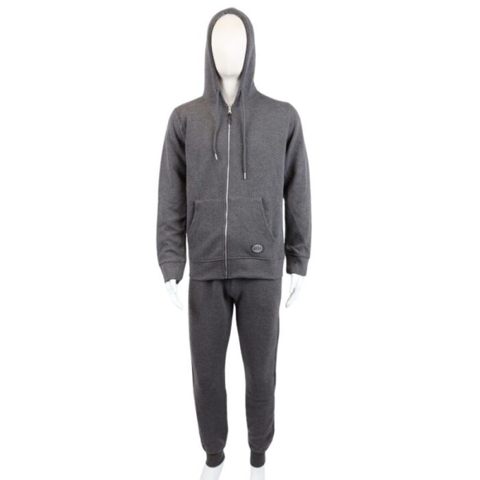 ⁦طقم تريننج جاكيت + بنطلون قماش مجكر خريفي ربيعي⁩ - الصورة ⁦11⁩