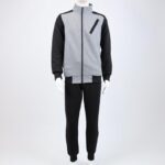 ⁦طقم تريننج جاكيت + بنطلون قماش مجكر خريفي ربيعي⁩ - الصورة ⁦3⁩