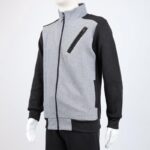 ⁦طقم تريننج جاكيت + بنطلون قماش مجكر خريفي ربيعي⁩ - الصورة ⁦6⁩