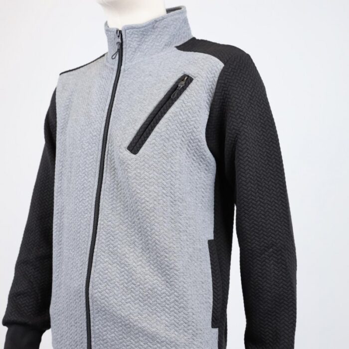 ⁦طقم تريننج جاكيت + بنطلون قماش مجكر خريفي ربيعي⁩ - الصورة ⁦7⁩