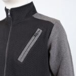 ⁦طقم تريننج جاكيت + بنطلون قماش مجكر خريفي ربيعي⁩ - الصورة ⁦4⁩