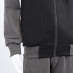 ⁦طقم تريننج جاكيت + بنطلون قماش مجكر خريفي ربيعي⁩ - الصورة ⁦5⁩