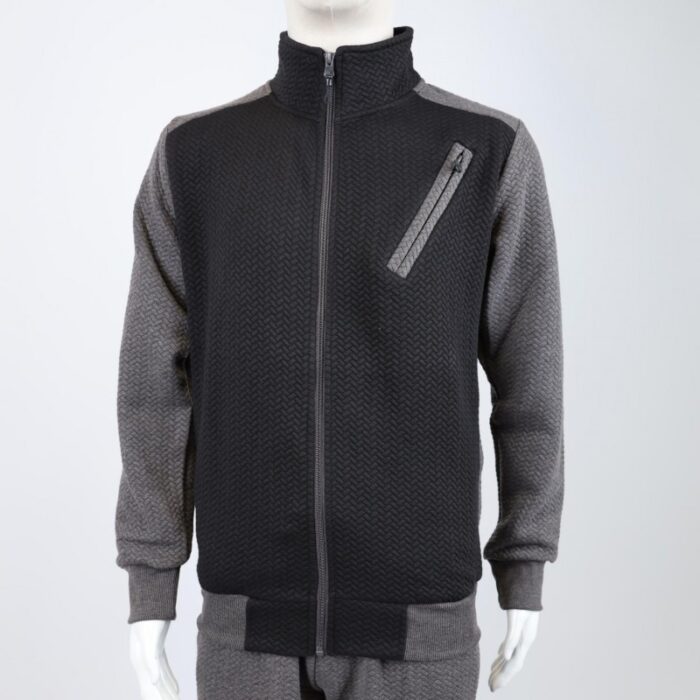 ⁦طقم تريننج جاكيت + بنطلون قماش مجكر خريفي ربيعي⁩ - الصورة ⁦6⁩