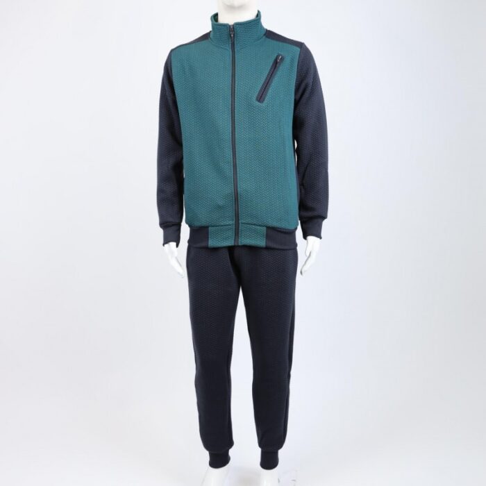 103376806_67dca69edfa66 طقم تريننج جاكيت + بنطلون قماش مجكر خريفي ربيعي - الصورة 1