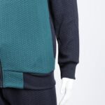 ⁦طقم تريننج جاكيت + بنطلون قماش مجكر خريفي ربيعي⁩ - الصورة ⁦4⁩