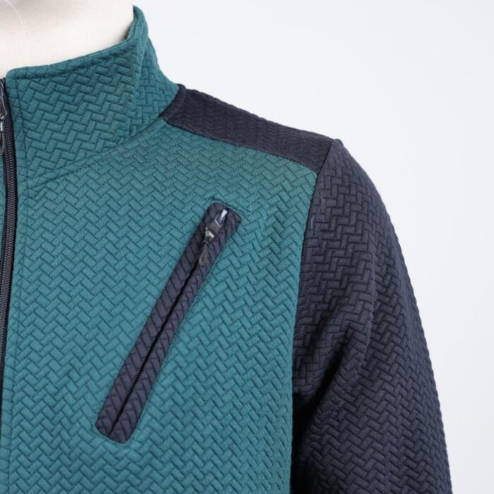 ⁦طقم تريننج جاكيت + بنطلون قماش مجكر خريفي ربيعي⁩ - الصورة ⁦5⁩