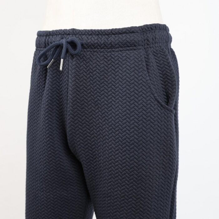 ⁦طقم تريننج جاكيت + بنطلون قماش مجكر خريفي ربيعي⁩ - الصورة ⁦8⁩