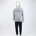 ⁦طقم تريننج جاكيت + بنطلون قماش مجكر خريفي ربيعي⁩ - الصورة ⁦4⁩