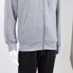 ⁦طقم تريننج جاكيت + بنطلون قماش مجكر خريفي ربيعي⁩ - الصورة ⁦8⁩