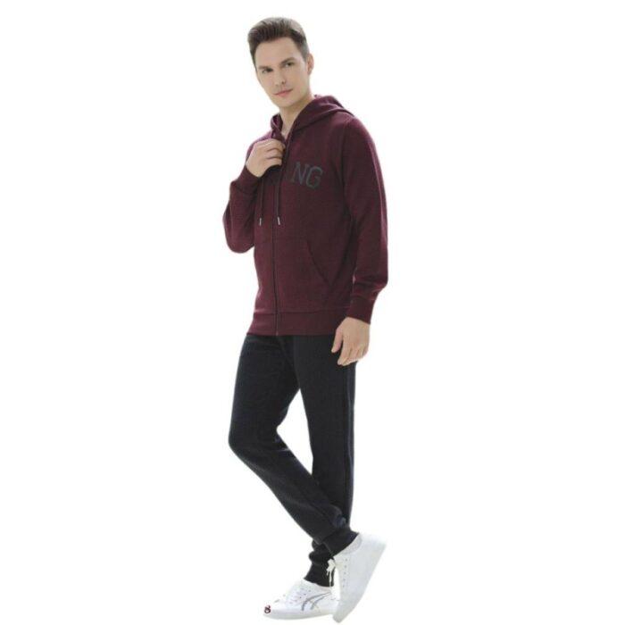 103376808_67dcb6f7a2402 طقم تريننج جاكيت + بنطلون قماش مجكر خريفي ربيعي - الصورة 1