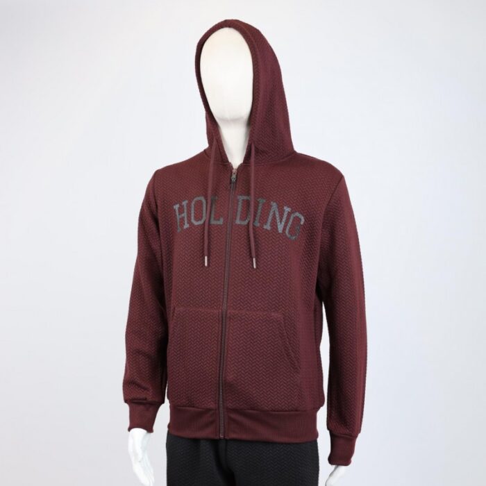 ⁦طقم تريننج جاكيت + بنطلون قماش مجكر خريفي ربيعي⁩ - الصورة ⁦3⁩