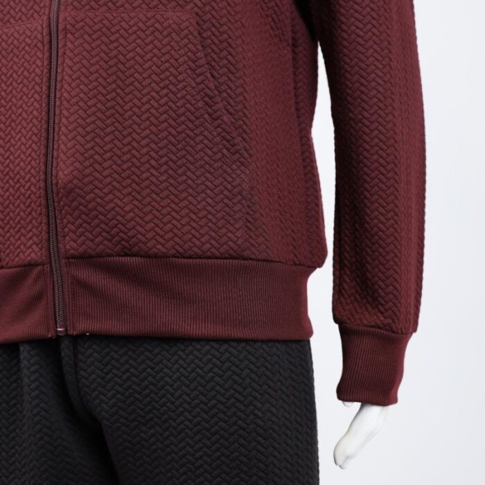 ⁦طقم تريننج جاكيت + بنطلون قماش مجكر خريفي ربيعي⁩ - الصورة ⁦5⁩