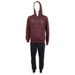 ⁦طقم تريننج جاكيت + بنطلون قماش مجكر خريفي ربيعي⁩ - الصورة ⁦13⁩