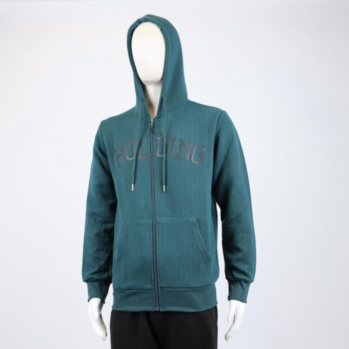 ⁦طقم تريننج جاكيت + بنطلون قماش مجكر خريفي ربيعي⁩ - الصورة ⁦3⁩