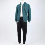⁦طقم تريننج جاكيت + بنطلون قماش مجكر خريفي ربيعي⁩ - الصورة ⁦9⁩