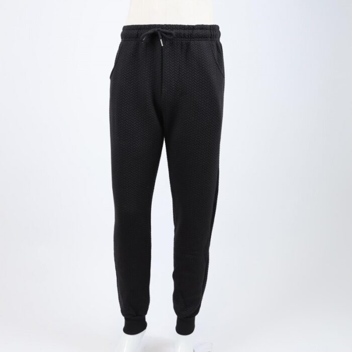 ⁦طقم تريننج جاكيت + بنطلون قماش مجكر خريفي ربيعي⁩ - الصورة ⁦10⁩