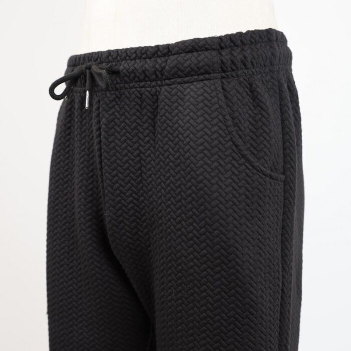 ⁦طقم تريننج جاكيت + بنطلون قماش مجكر خريفي ربيعي⁩ - الصورة ⁦11⁩