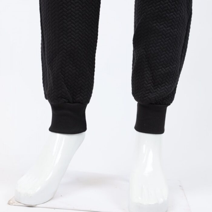 ⁦طقم تريننج جاكيت + بنطلون قماش مجكر خريفي ربيعي⁩ - الصورة ⁦12⁩