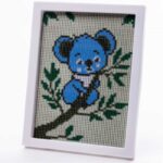 ⁦لوحة تزيين الألماس DIY D5 بتصميم الكوالا مقاس 22 * 18 سم⁩ - الصورة ⁦3⁩