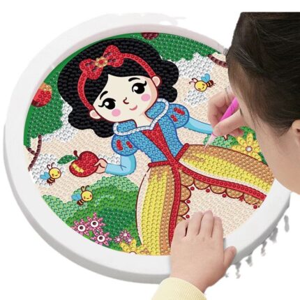 لوحة تزيين الألماس DIY D5 بتصميم ليلى مقاس 18 * 18 سم