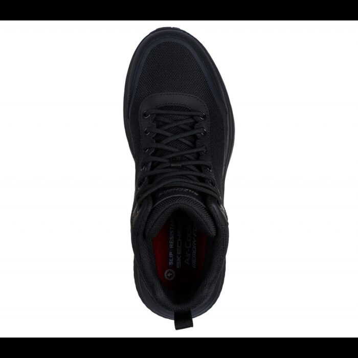 ⁦Skechers Men's Work: Street Treader - Scorron Shoes - حذاء سكيتشرز ورك: ستريت تريدر للرجال لون أسود⁩ - الصورة ⁦3⁩