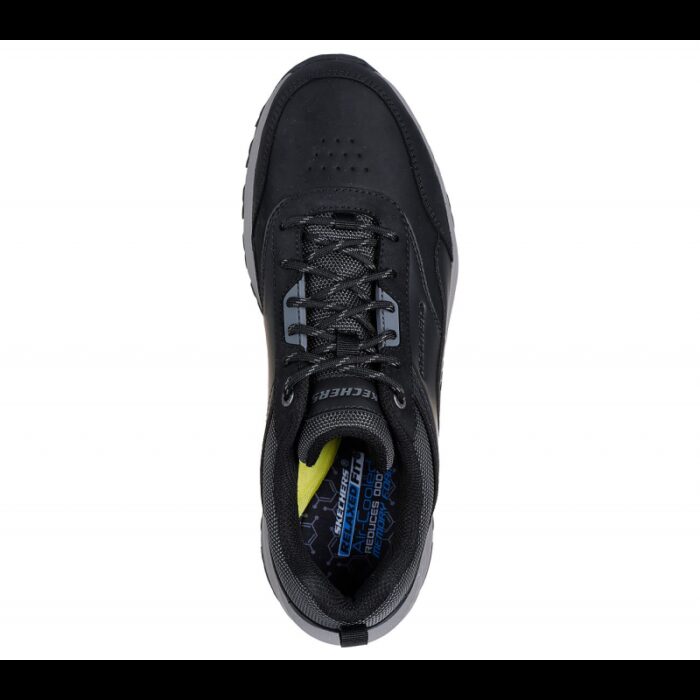 ⁦Skechers Men's Relaxed Fit: Slade - Peralto Shoes - حذاء سكيتشرز ريلاكس فيت: سلاد بيرالتو للرجال لون أسود⁩ - الصورة ⁦3⁩