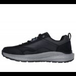 ⁦Skechers Men's Relaxed Fit: Slade - Peralto Shoes - حذاء سكيتشرز ريلاكس فيت: سلاد بيرالتو للرجال لون أسود⁩ - الصورة ⁦5⁩