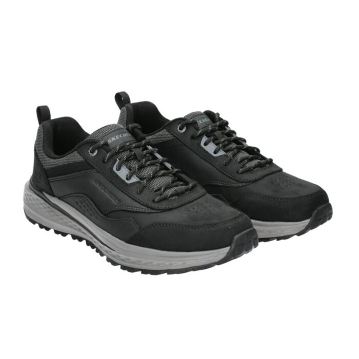 ⁦Skechers Men's Relaxed Fit: Slade - Peralto Shoes - حذاء سكيتشرز ريلاكس فيت: سلاد بيرالتو للرجال لون أسود⁩ - الصورة ⁦7⁩