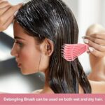 فرشاية ستايلنج للشعر الكيرلي Flexi Brush لون زهري