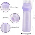 علبة لزيت فروة الرأس (فارغة) لون بنفسجي