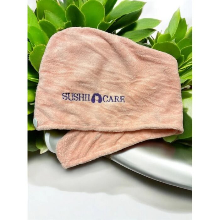 103376871_67dcb76a2ca0d منشفة للشعر مايكروفايبر لون مشمشي - الصورة 1