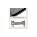 ⁦غطاء شتوي دافئ مرن لتدفئة الأذنين للرجال والنساء يمكن ارتداؤها أثناء الجري وركوب الدراجات لون أسود⁩ - الصورة ⁦3⁩