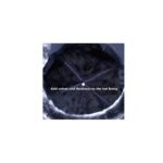 ⁦طقية فرو دافئ للرجال مع غطاء للاذنين وقناع للانف والفم يمكن إزالته يمكن ارتداؤها في أي مكان وأثناء الجري وركوب الدراجات لون اسود⁩ - الصورة ⁦5⁩