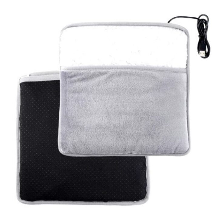 ⁦جهاز تدفئة القدمين من 50 - 60 درجة مئوية مثالي في فصل الشتاء خفيف وناعم ومريح يعمل من خلال سلك USB ذات جودة ممتازة لون سكني غامق⁩ - الصورة ⁦3⁩