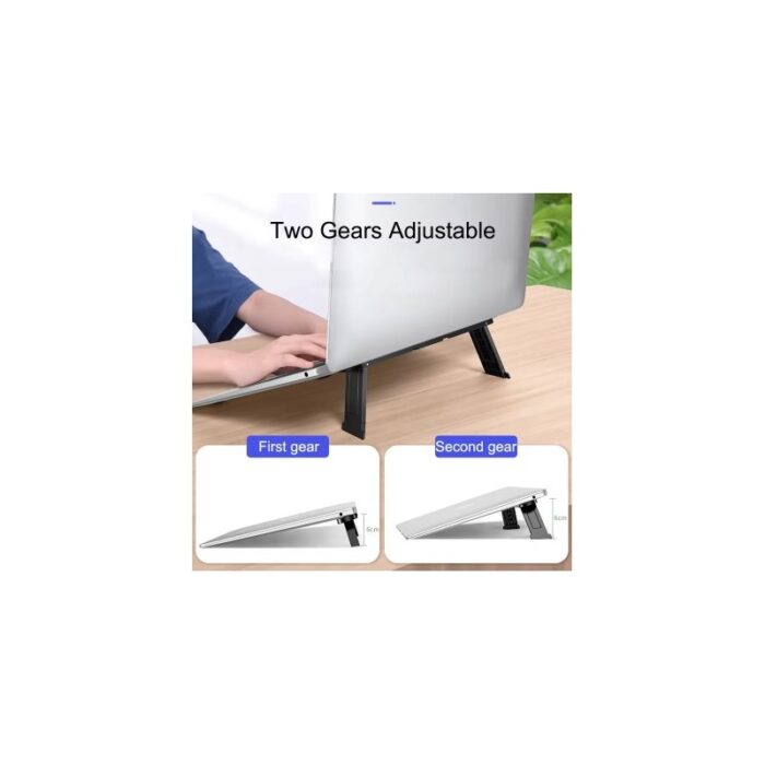 103376899_67dcb77fe1eac حامل كمبيوتر محمول وخفيف الوزن قابل للطي ومناسب لأجهزة الكمبيوتر الشخصي ارتفاع قابل للتعديل مصنوع من مادة ABS عالية الجودة - الصورة 1