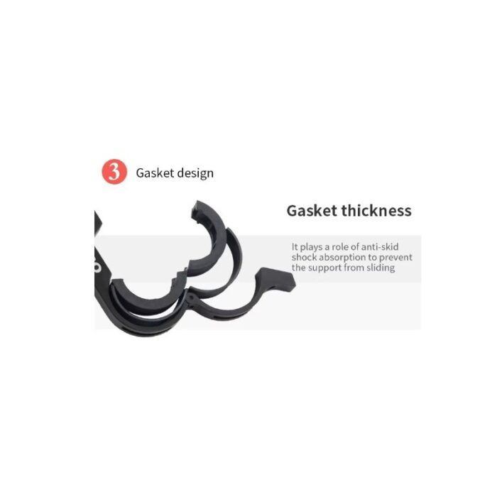 ⁦دعامة مقود للدراجات MTB مصنوعة من الألومنيوم طول 30 سم⁩ - الصورة ⁦5⁩