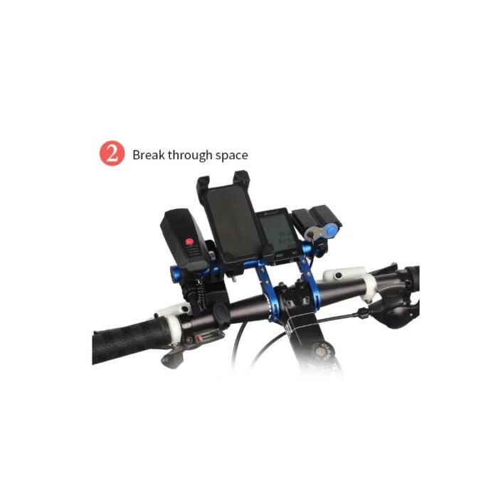 ⁦دعامة مقود للدراجات MTB مصنوعة من الألومنيوم طول 30 سم⁩ - الصورة ⁦6⁩