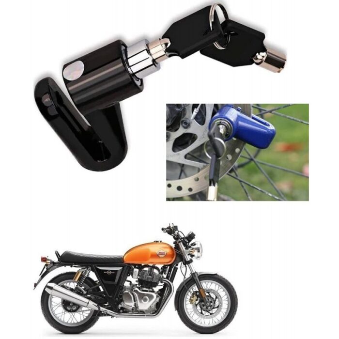 103376938_67dcb7fc36ced قفل فرامل لعجل الدراجات النارية والهوائية والسكوتر - مضاد للسرقة ومقاوم للماء مع صوت تنبية عالي - الصورة 1