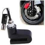 ⁦قفل فرامل لعجل الدراجات النارية والهوائية والسكوتر - مضاد للسرقة ومقاوم للماء مع صوت تنبية عالي⁩ - الصورة ⁦2⁩