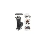 ⁦حامل جوال على دراجة نارية مصنوع من السيليكون المرن والمتين تركيب آمن دوران بزاوية 360 درجة مقاوم للماء وتغيرات الطقس⁩ - الصورة ⁦6⁩