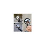 ⁦مرايا صغيرة للدراجات الهوائية والكهربائية شكل دائري قابلة للضبط قابلة للدوران 360 درجة وذات جودة جيدة حجم صغير عدد 2⁩ - الصورة ⁦2⁩